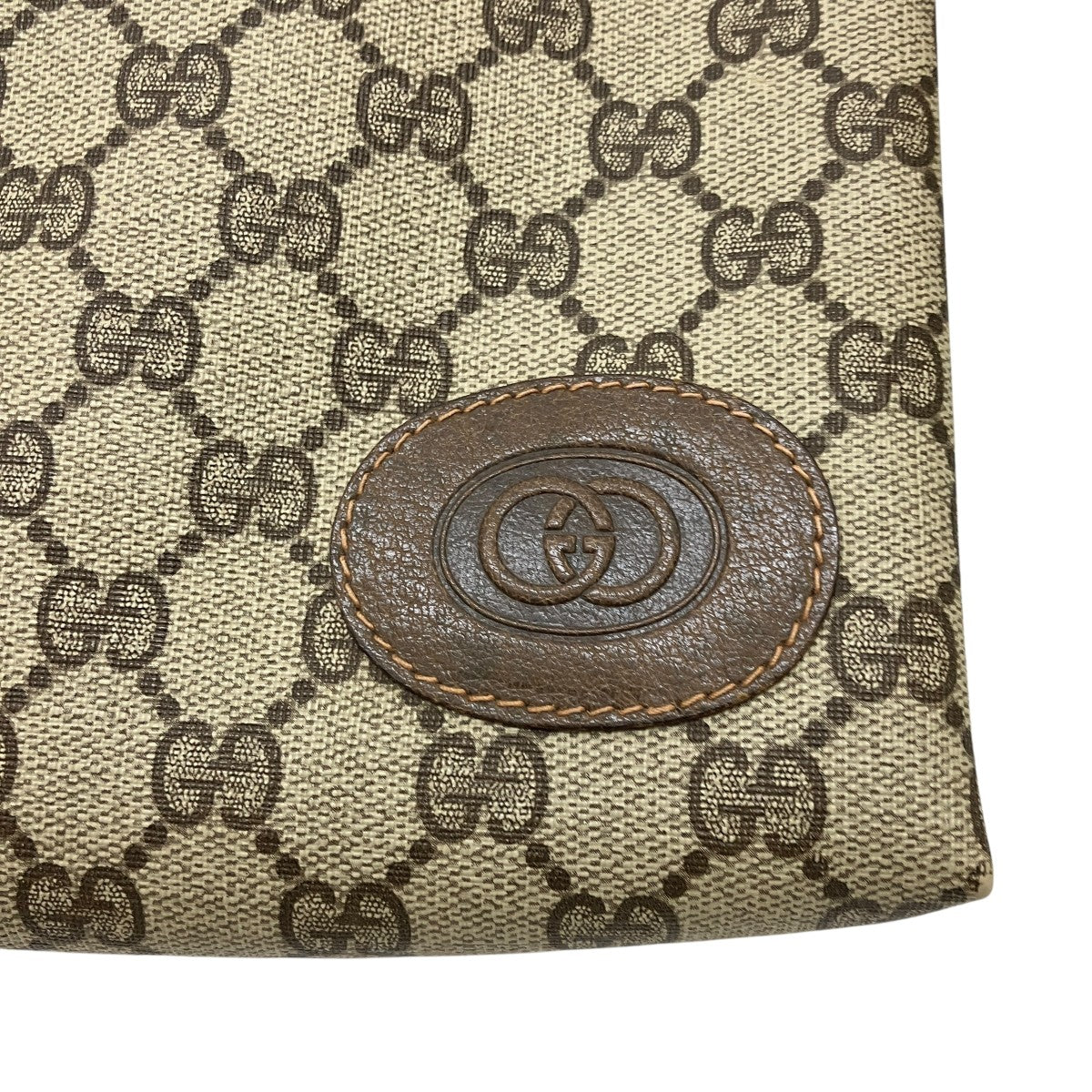 GUCCI　ポーチ　レトロ GUCCI(グッチ) GG柄ポーチ67-039-5229 67-039-5229 - ブラウン