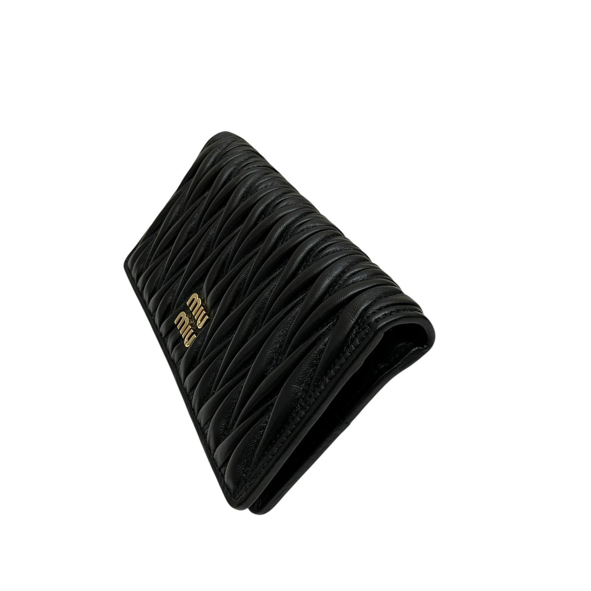 MIU MIU マトラッセジップアラウンド長財布5MV027 古着・中古-2枚目のアイテム画像