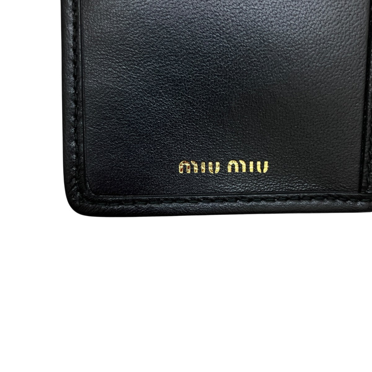 MIU MIU マトラッセジップアラウンド長財布5MV027 古着・中古-6枚目のアイテム画像