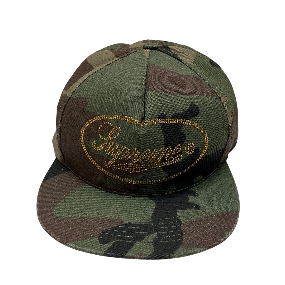 Supreme(シュプリーム) カモフラージュ柄キャップ カーキ サイズ
