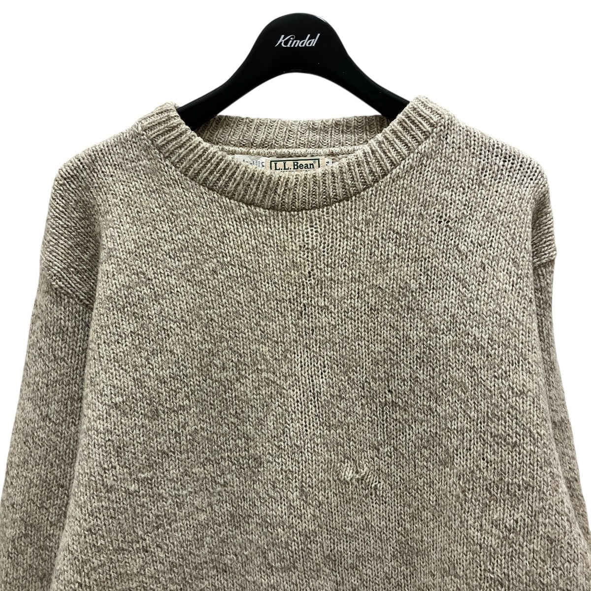 L．L．Bean 90S vintageクルーネックニット 古着・中古-3枚目のアイテム画像