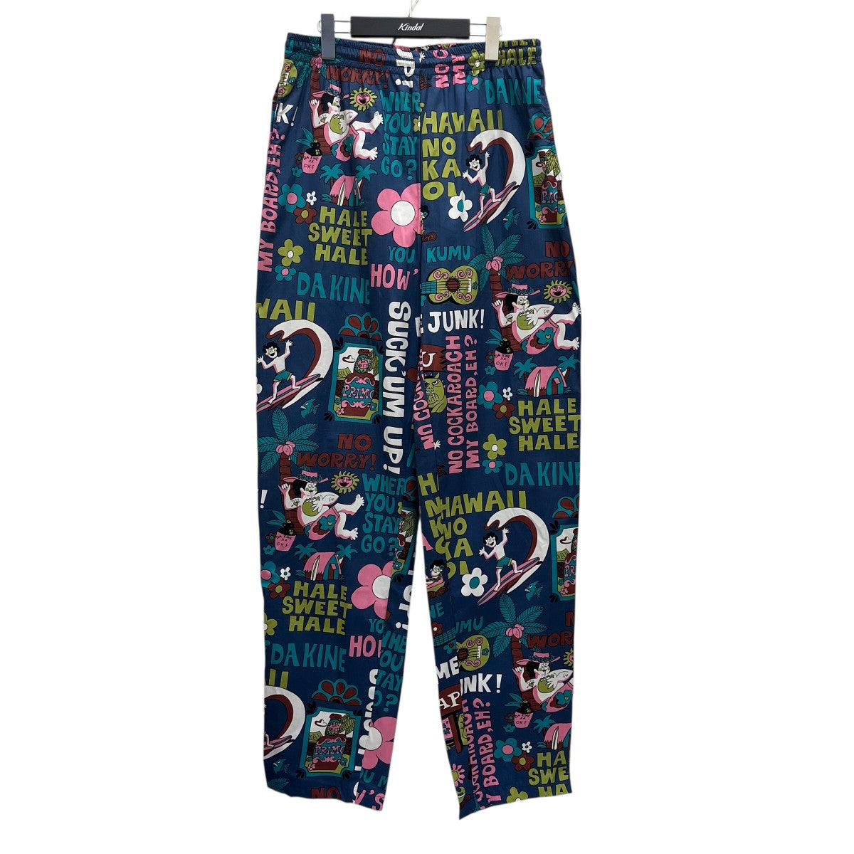 GO BAREFOOT 総柄パンツBSG251M201-0008 古着・中古-1枚目のアイテム画像