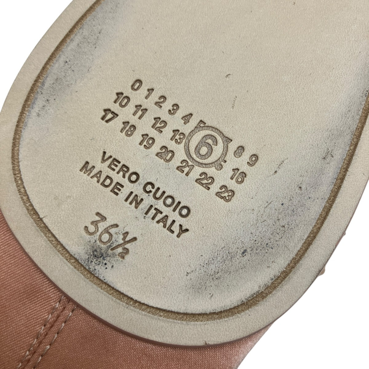Maison Margiela MM6 ベージュ パンプス MM6 - 未使用品 エムエムシックス MM6 ファー パンプス 36