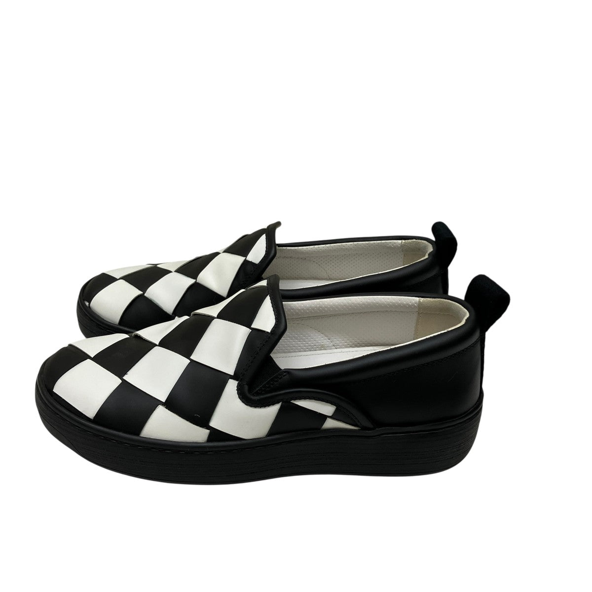 BOTTEGA VENETA チェッカースリッポン 古着・中古-3枚目のアイテム画像