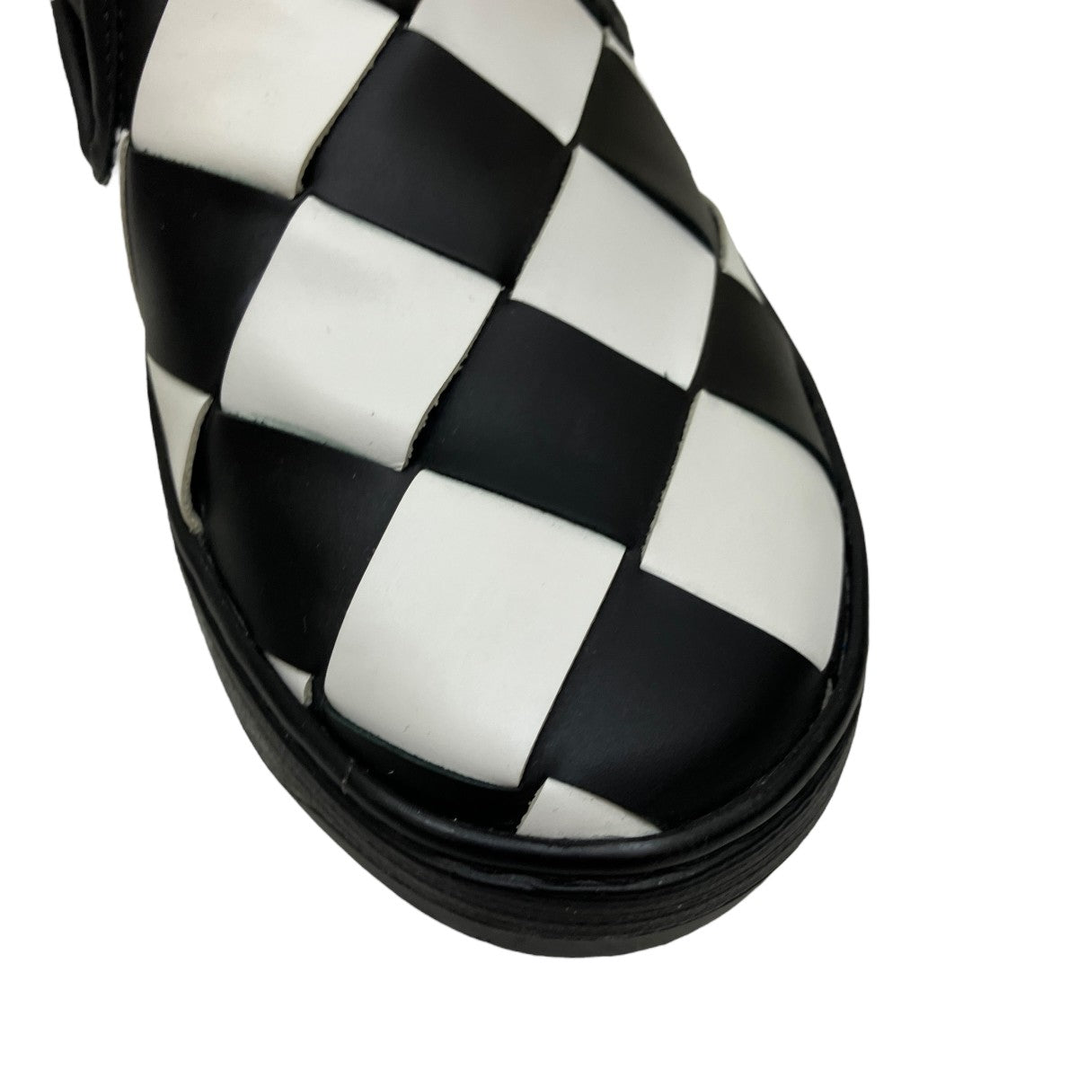 BOTTEGA VENETA チェッカースリッポン 古着・中古-5枚目のアイテム画像