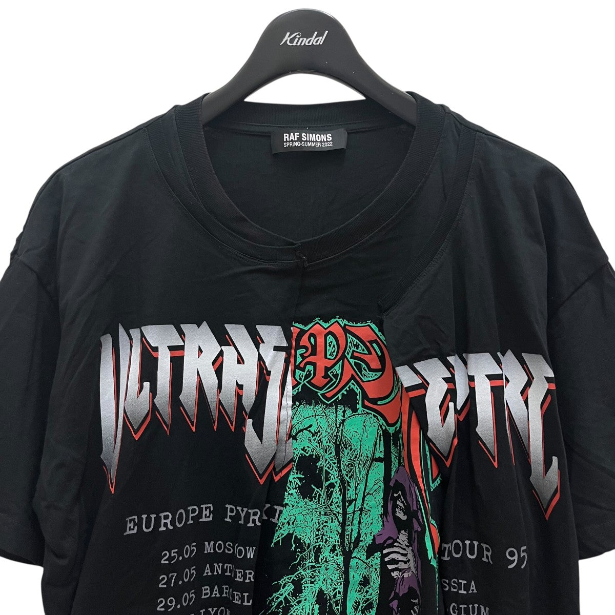 RAF SIMONS(ラフシモンズ) 半袖Tシャツ221-141A 221-141A ブラック