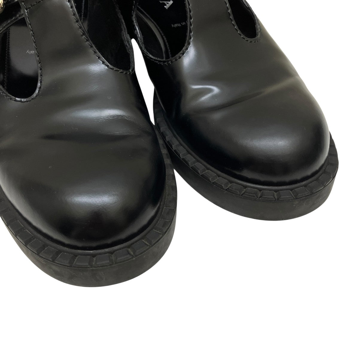 PRADA(プラダ) レザーシューズ2EE372 2EE372 ブラック サイズ 8