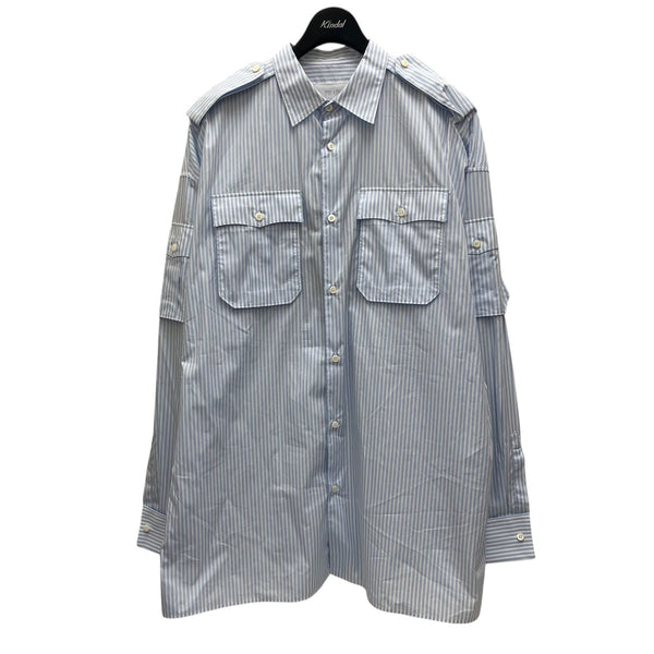 PRADA プラダ ストライプレギュラーカラーシャツ 37 14 1/2 8009002042782_1_grande.jpg?v=