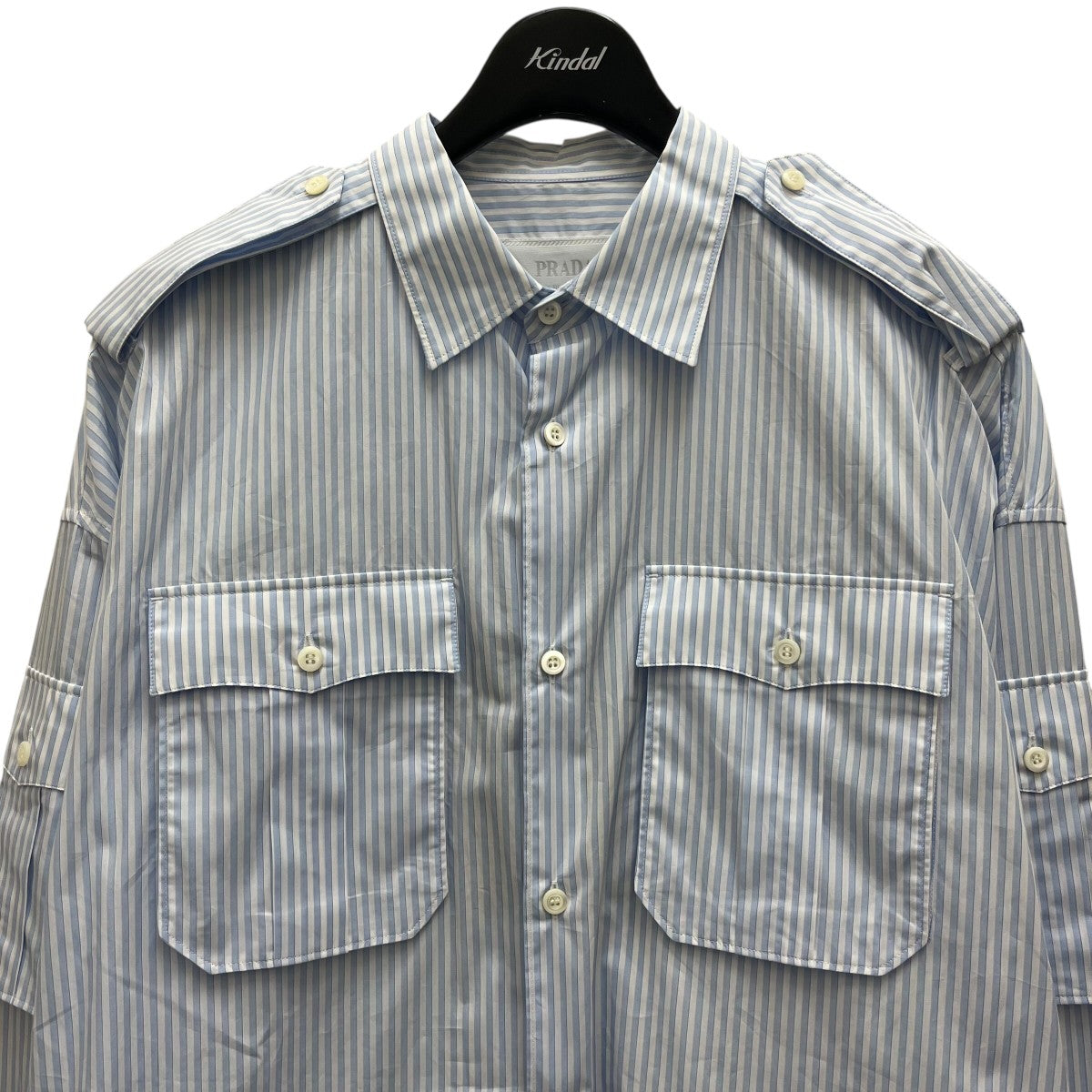 PRADA   シャツ　新品未使用 楽天市場】新品未使用 PRADA プラダ プラダ 刺繍ロゴ Tシャツ XL