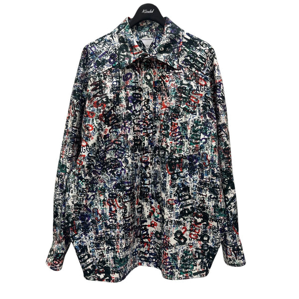 BOTTEGA VENETA(ボッテガヴェネタ) 総柄オーバーサイズシャツ798323