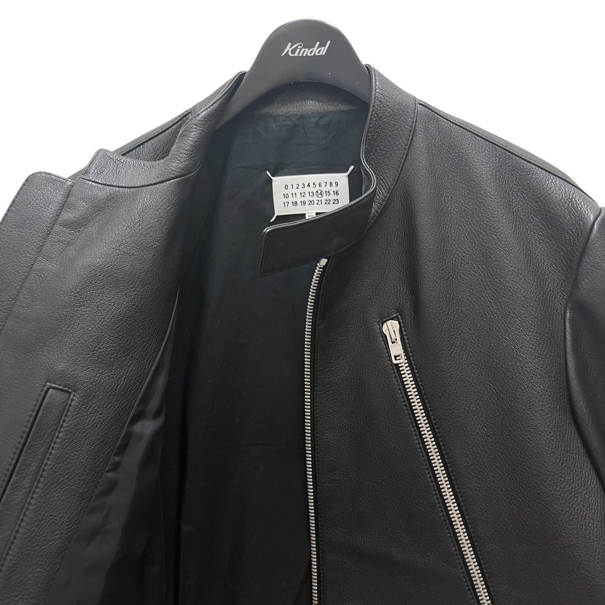 Maison Margiela(メゾンマルジェラ) 5-ZIP LEATHER JACKETレザー