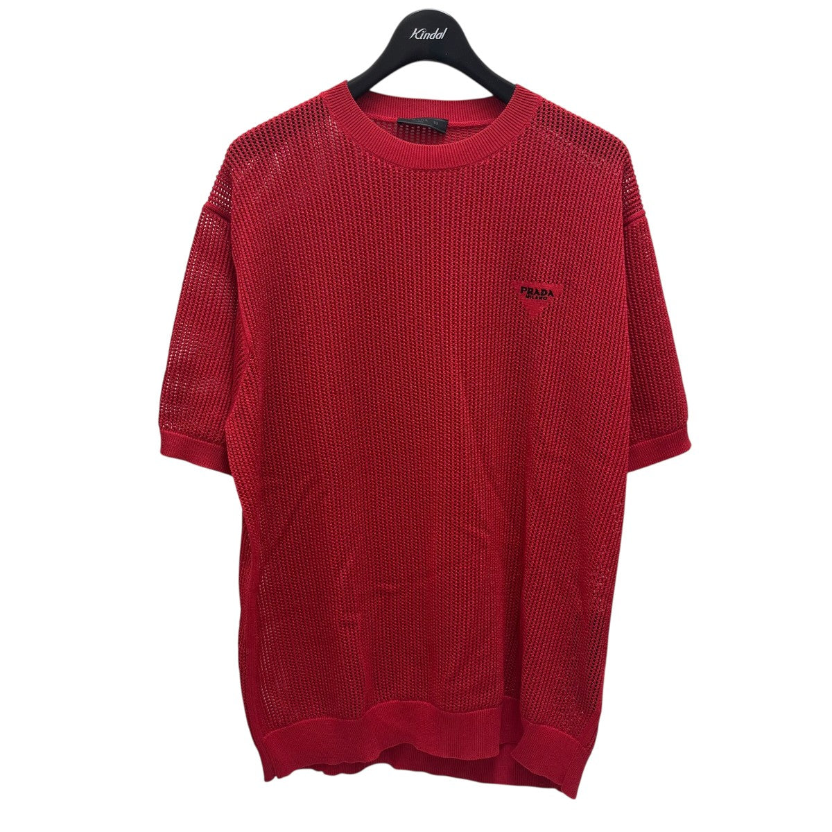 PRADA 半袖メッシュニットS221 1020 古着・中古-1枚目のアイテム画像