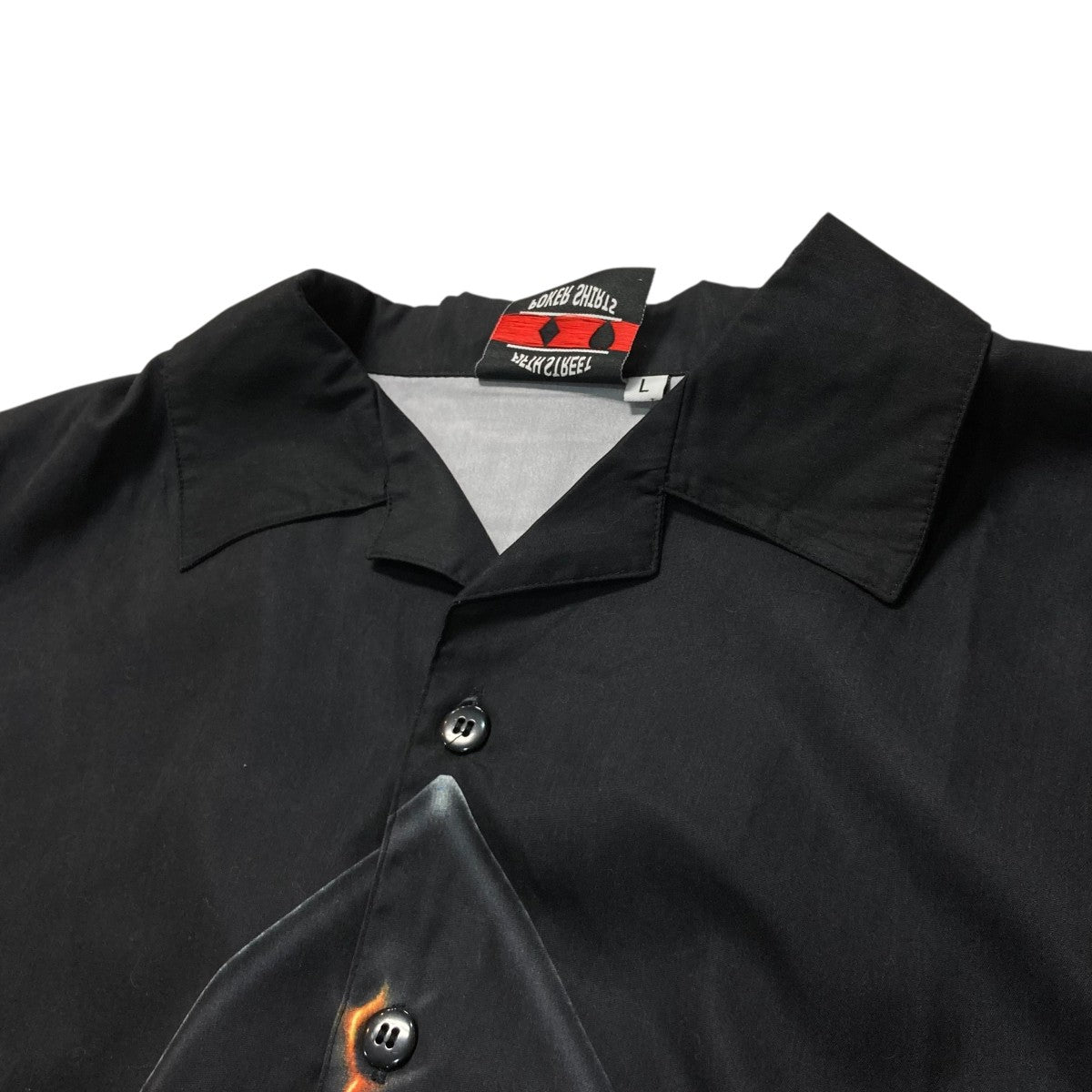 FIFTH STREET デットストックポリエステル半袖シャツ 古着・中古-3枚目のアイテム画像