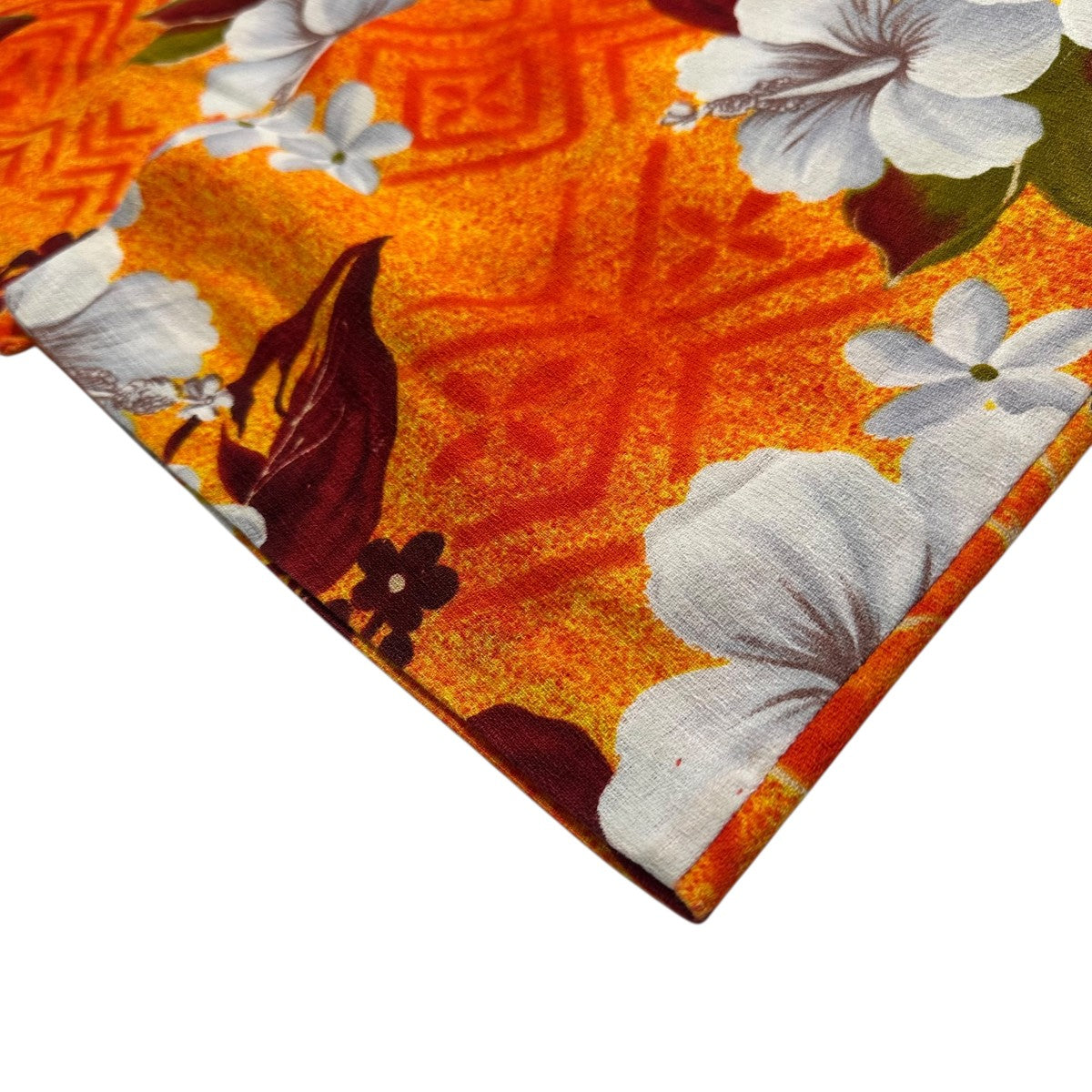 ui maikai(ウイマイカイ) 70Sアロハシャツ オレンジ サイズ 記載なし