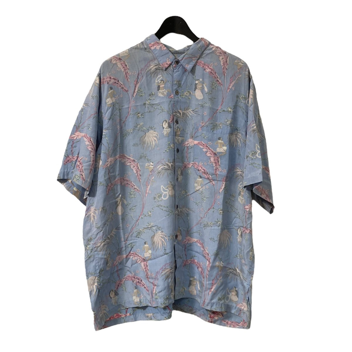 reyn spooner 80-90Sレーヨン半袖シャツ 古着・中古-1枚目のアイテム画像