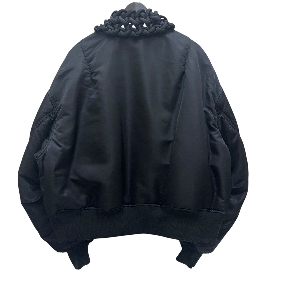 noir kei ninomiya(ノワールケイニノミヤ) 衿編ショート丈MA13N