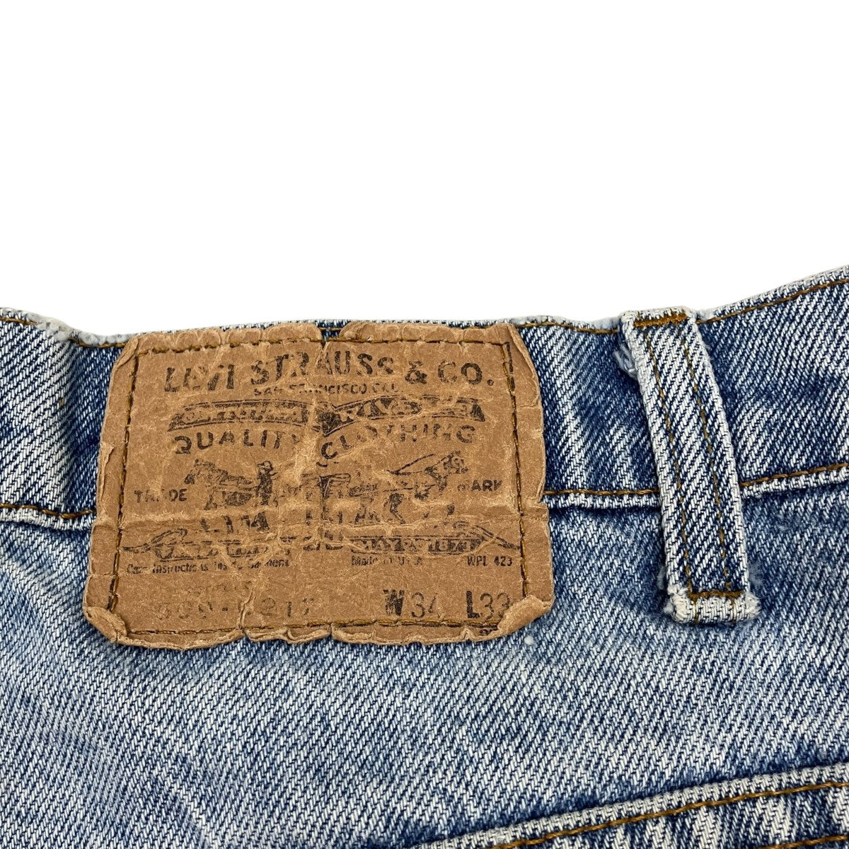 LEVI'S(リーバイス) オレンジタブ 80-90S 585刻印デニムパンツ