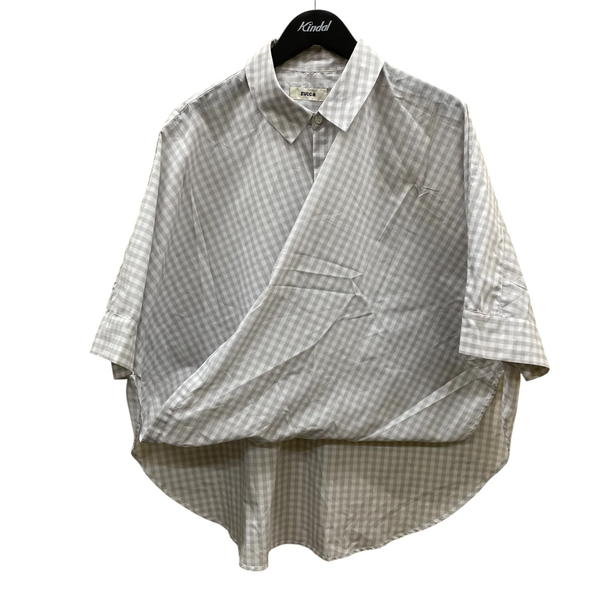 ズッカ ZUCCA チェックシャツ ZU11FK061 ベージュ サイズ：M ZUCCA(ズッカ) チェックシャツZU11FK061 ZU11FK061 ベージュ
