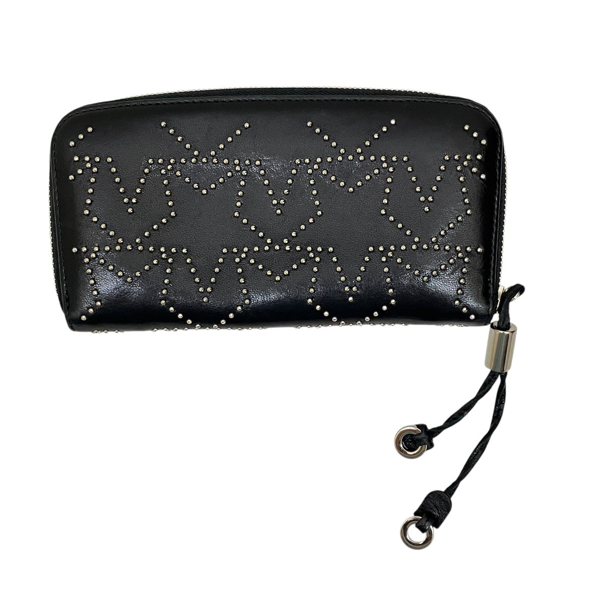 JIMMY CHOO(ジミーチュウ) スタッズラウンドジップスタッズ