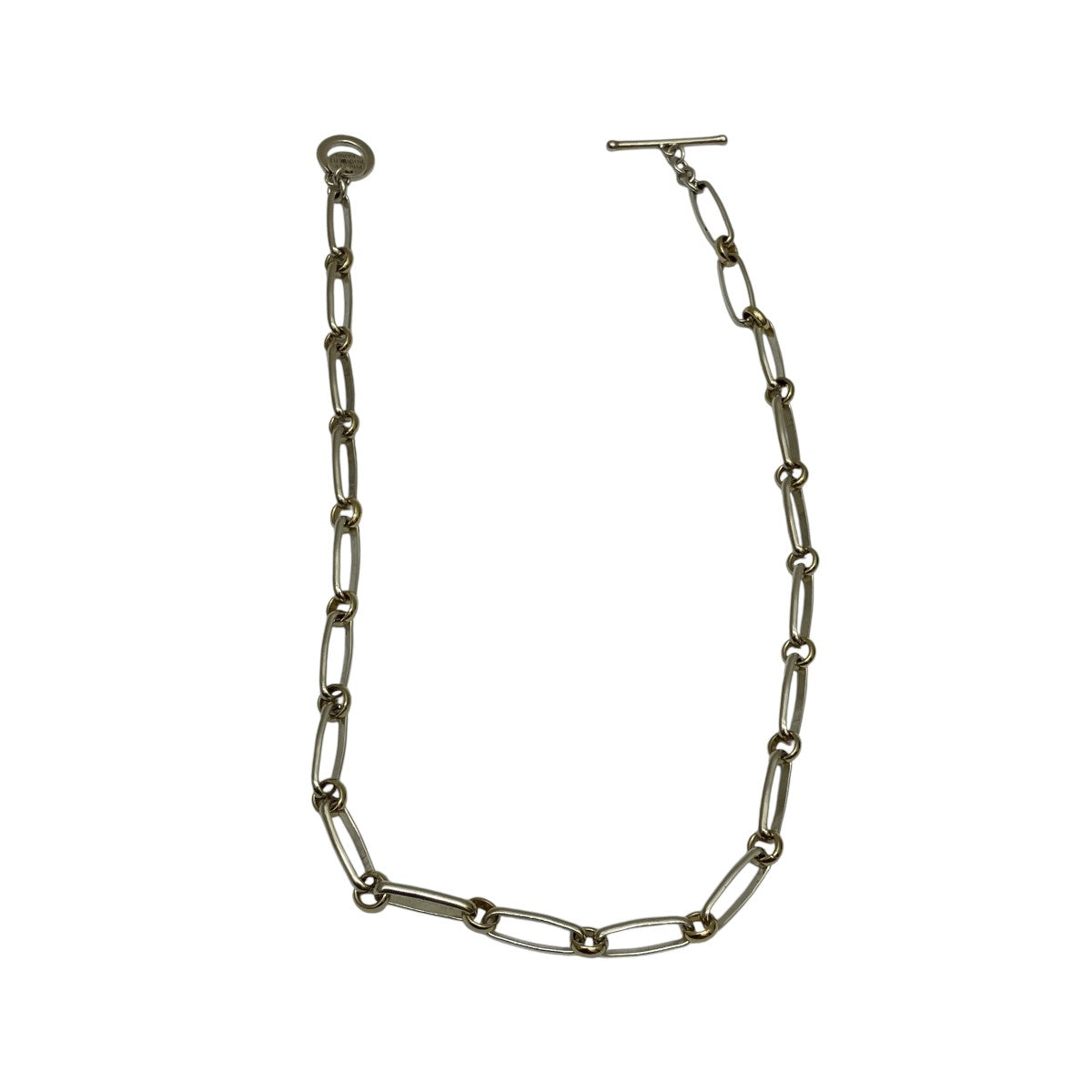 【美品☆】フィリップオーディベール 喜平コンビチェーンネックレス シルバー 美品☆】フィリップオーディベール 喜平コンビチェーン