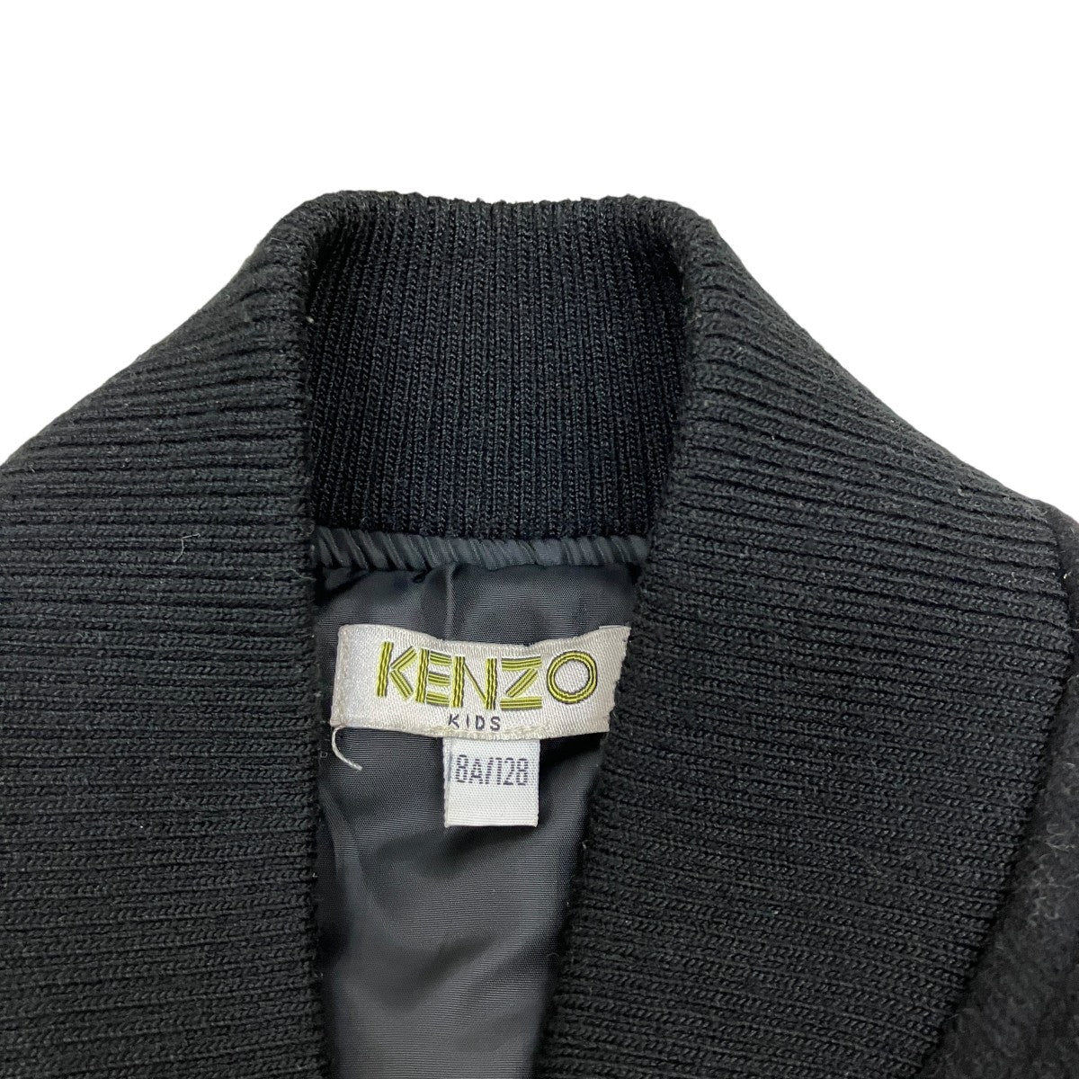 KENZO スタジャン XS ブラック/グレー