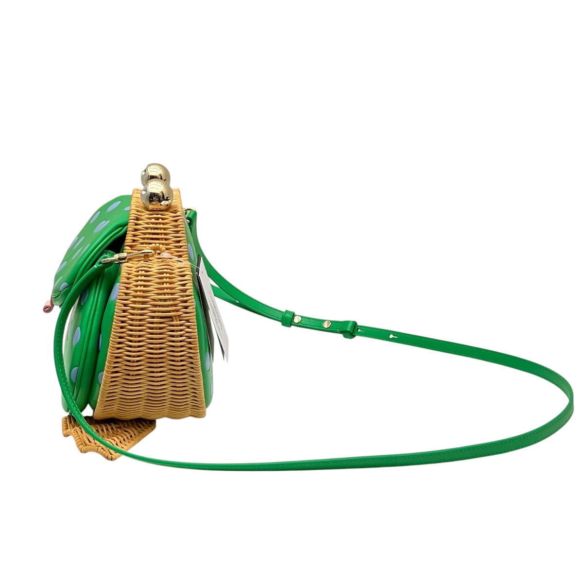 新品 kate spade カエル モチーフ かごバッグ ショルダー kate spade NEW YORK ケイトスペード Kate Spade カエルカゴ