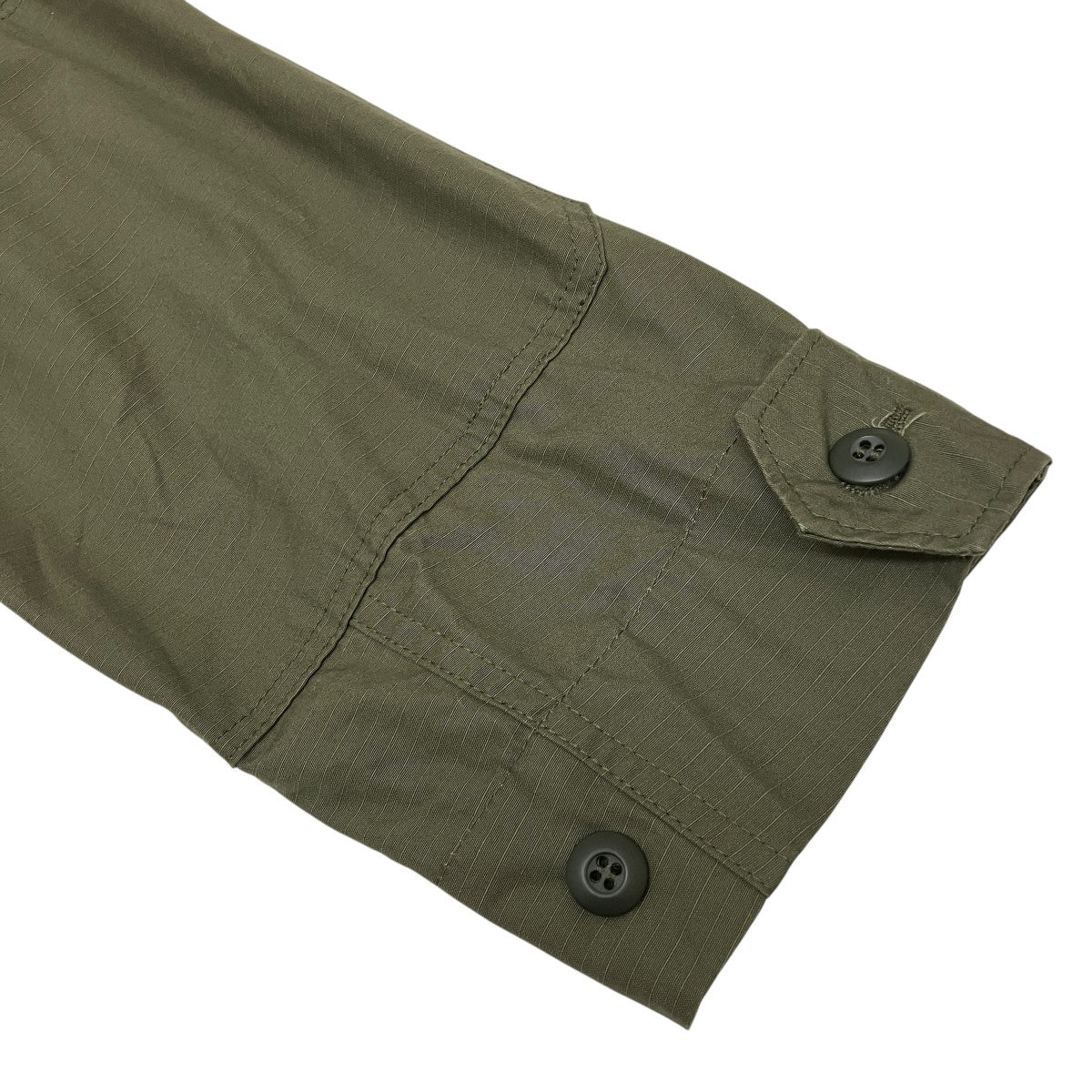 ジャケット・アウター SASSAFRAS OVERGROWN FATIGUE HALF Sassafras Overgrown Fatigue Jacket Military Satin Olive