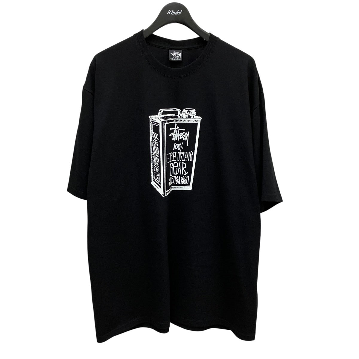 stussy ステューシー　カレッジロゴ Tシャツ　ブラック 海外限定 Stussy ステューシー Tシャツ ブラック XL ロゴ