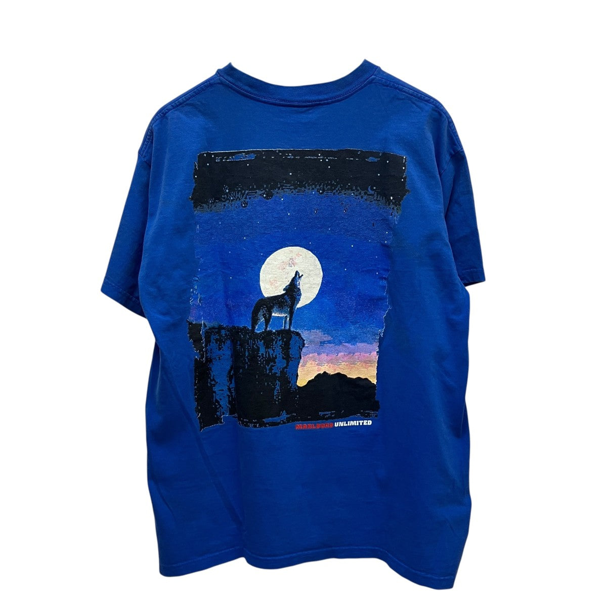 90s Marlboro ウルフTシャツ 煙草企業系デッドストックXL〜2XL 90s Marlboro ウルフTシャツ 煙草企業系デッドストックXL〜2XL