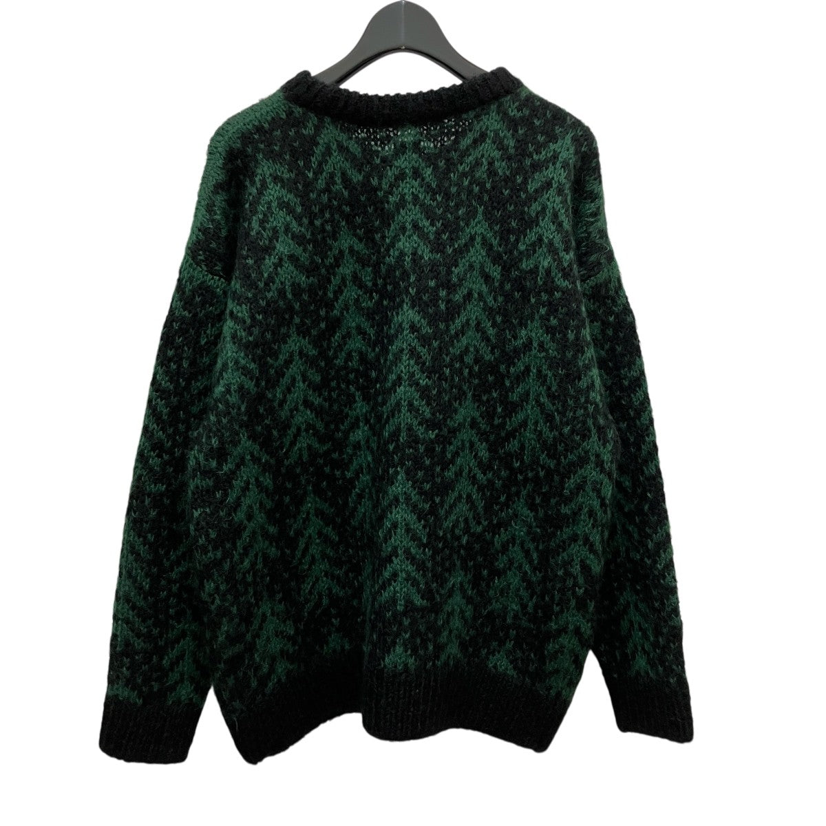 BATONER(バトナー) CEDER JACQUARD MOHAIR CREW NECKクルーネック