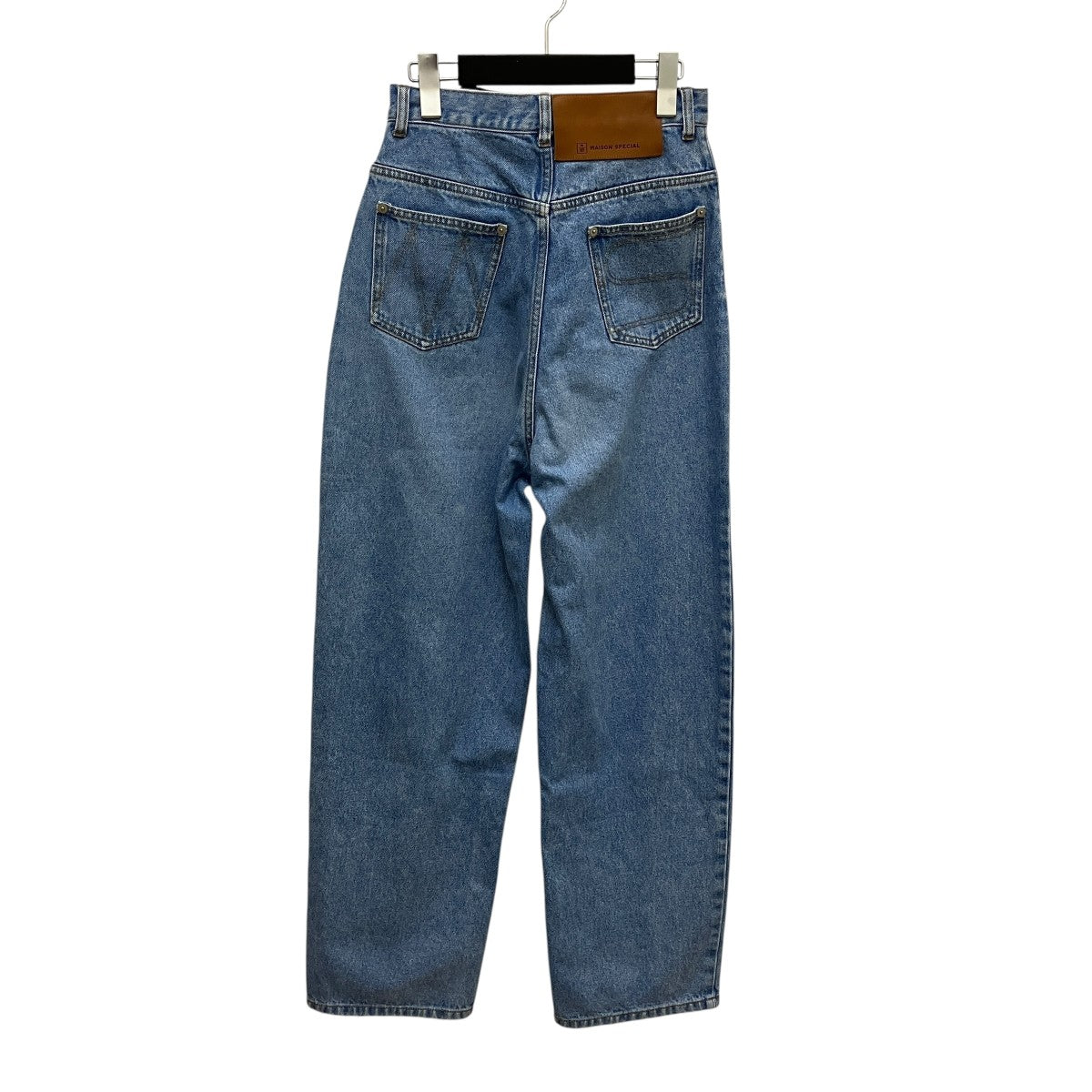 【訳あり】メゾンスペシャル High Waist Denim Pants MAISON SPECIAL(メゾンスペシャル) High Waist Cocoon Denim