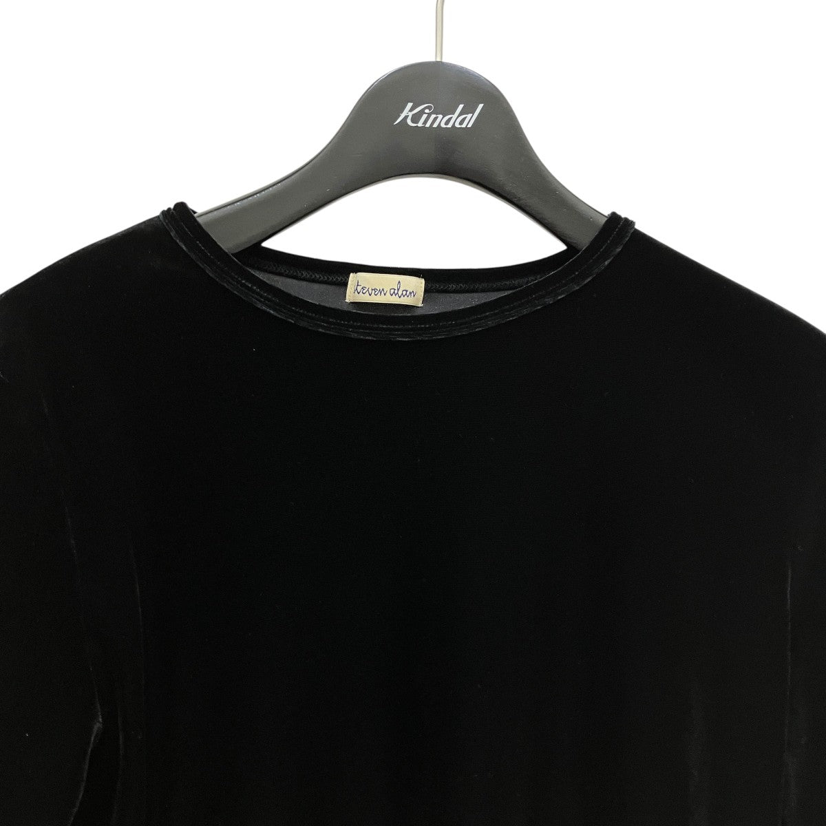 STEVEN ALAN(スティーヴンアラン) ベロア ロングスリーブ プル