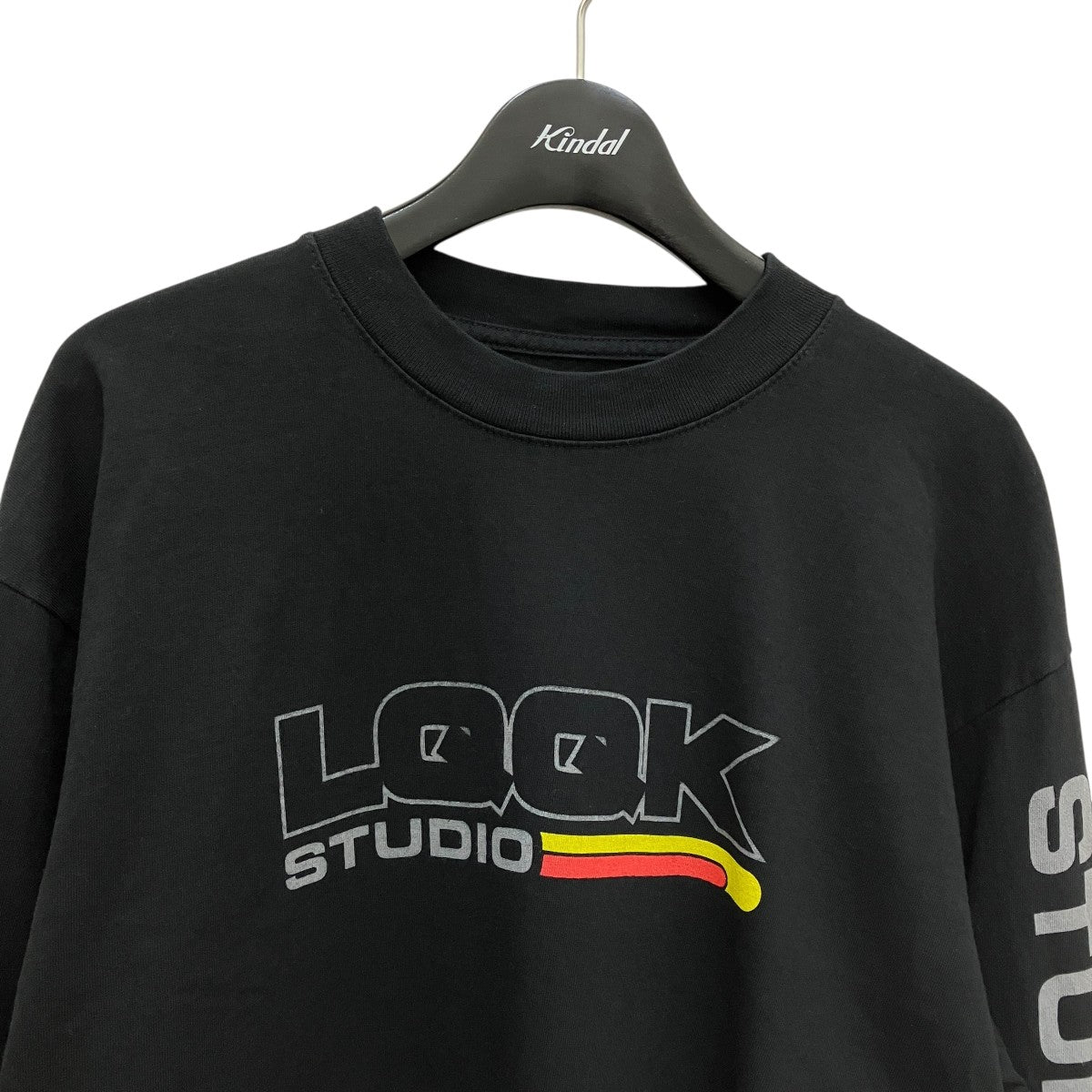 LQQK STUDIO MORTOCYCLE TEE長袖TシャツLQS25LS13 古着・中古-2枚目のアイテム画像