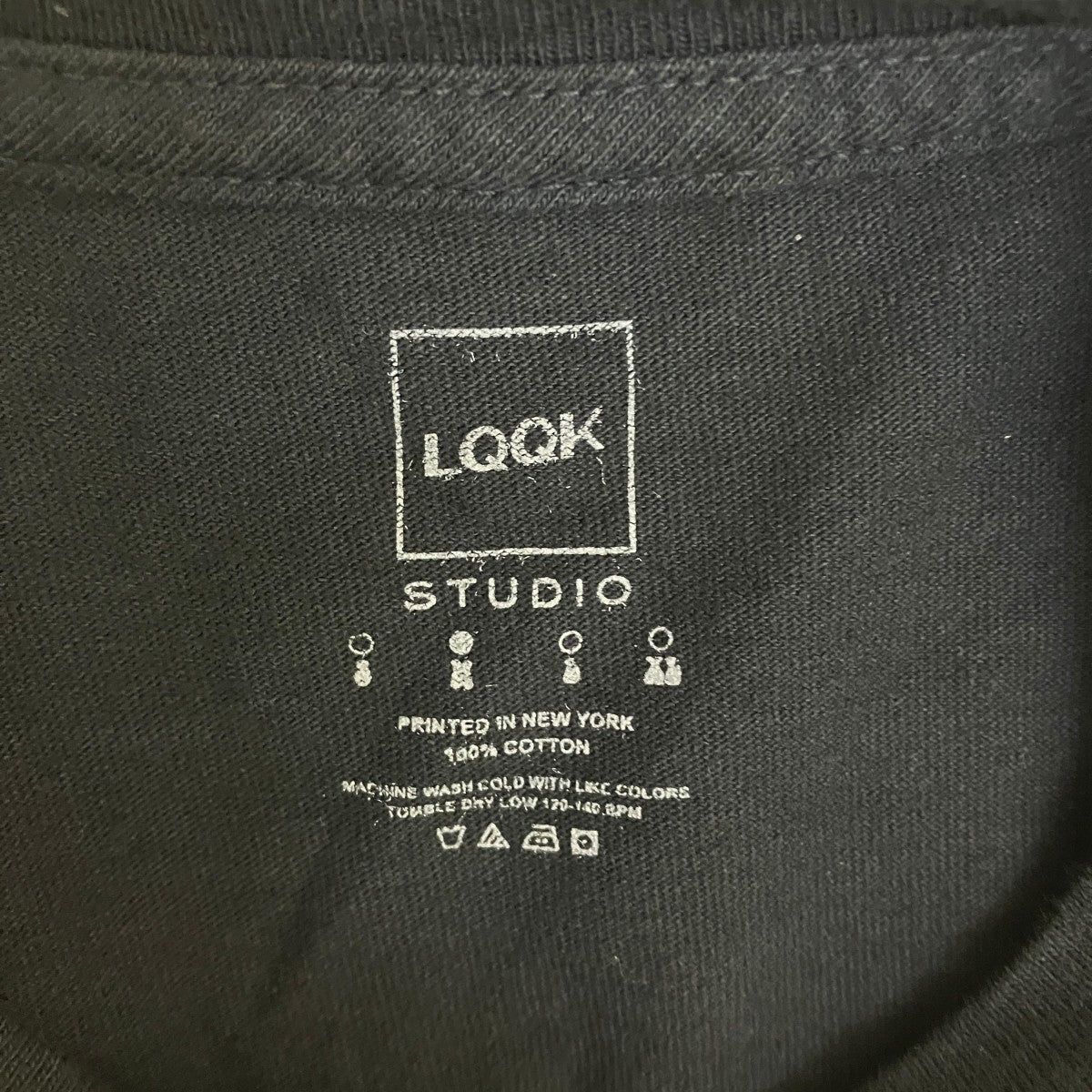 LQQK STUDIO MORTOCYCLE TEE長袖TシャツLQS25LS13 古着・中古-5枚目のアイテム画像