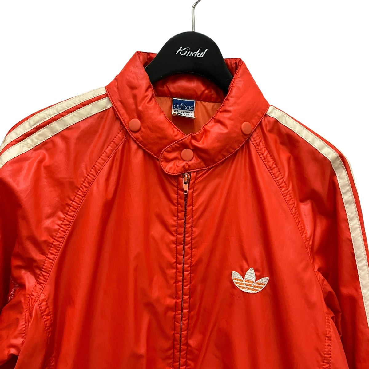 adidas 70’s vintageナイロンジャケット 古着・中古-2枚目のアイテム画像