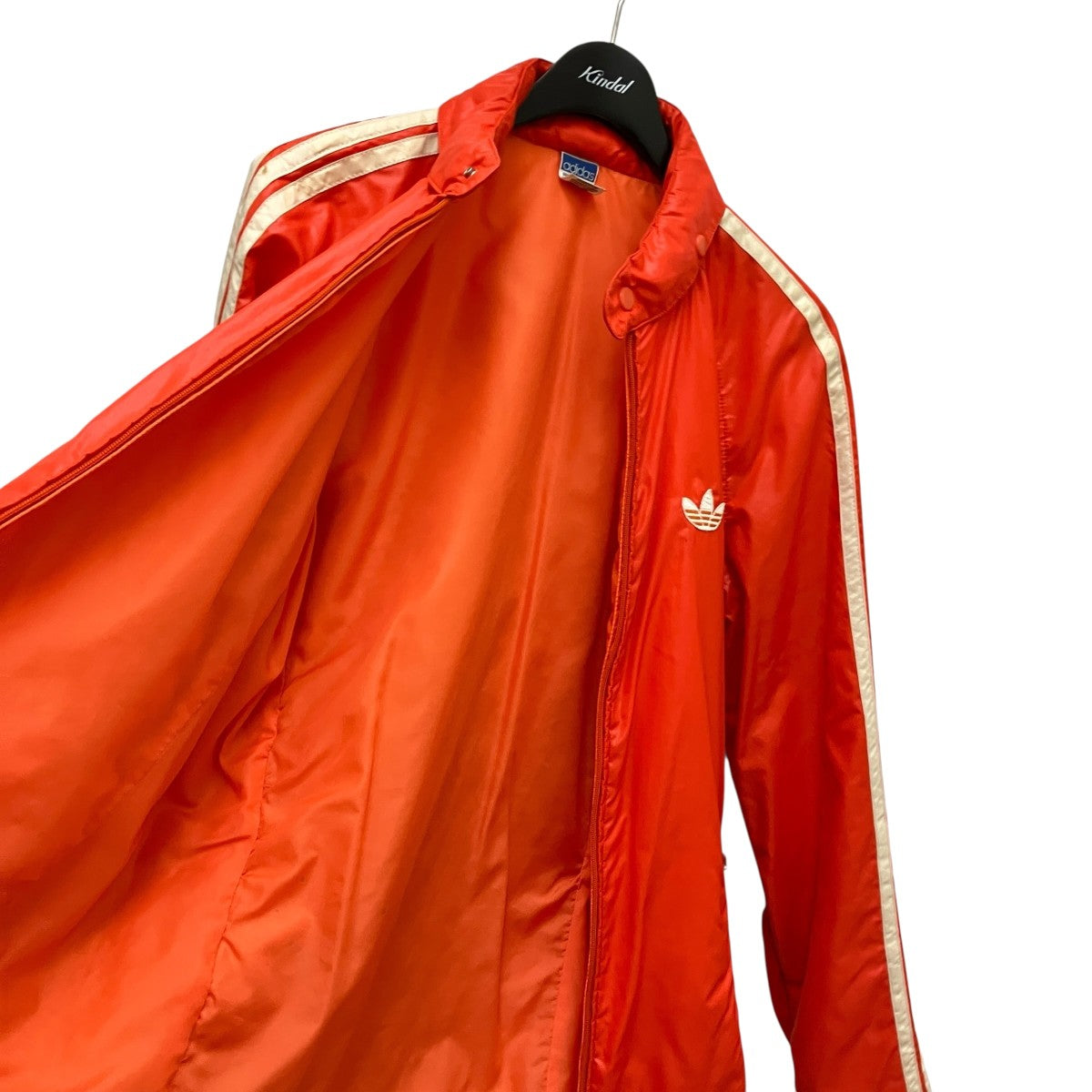 adidas 70’s vintageナイロンジャケット 古着・中古-4枚目のアイテム画像