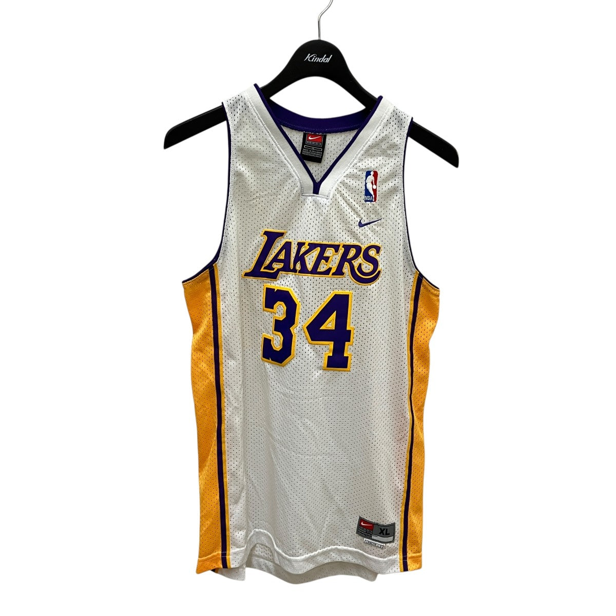 チャンピオン製 レイカーズ Lakers ゲームシャツ 34 シャキールオニール チャンピオン製 レイカーズ Lakers ゲームシャツ 34 シャキール