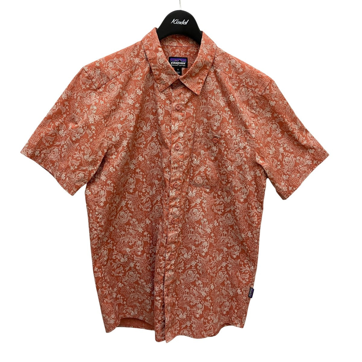 Patagonia 総柄半袖シャツ52691 古着・中古-1枚目のアイテム画像