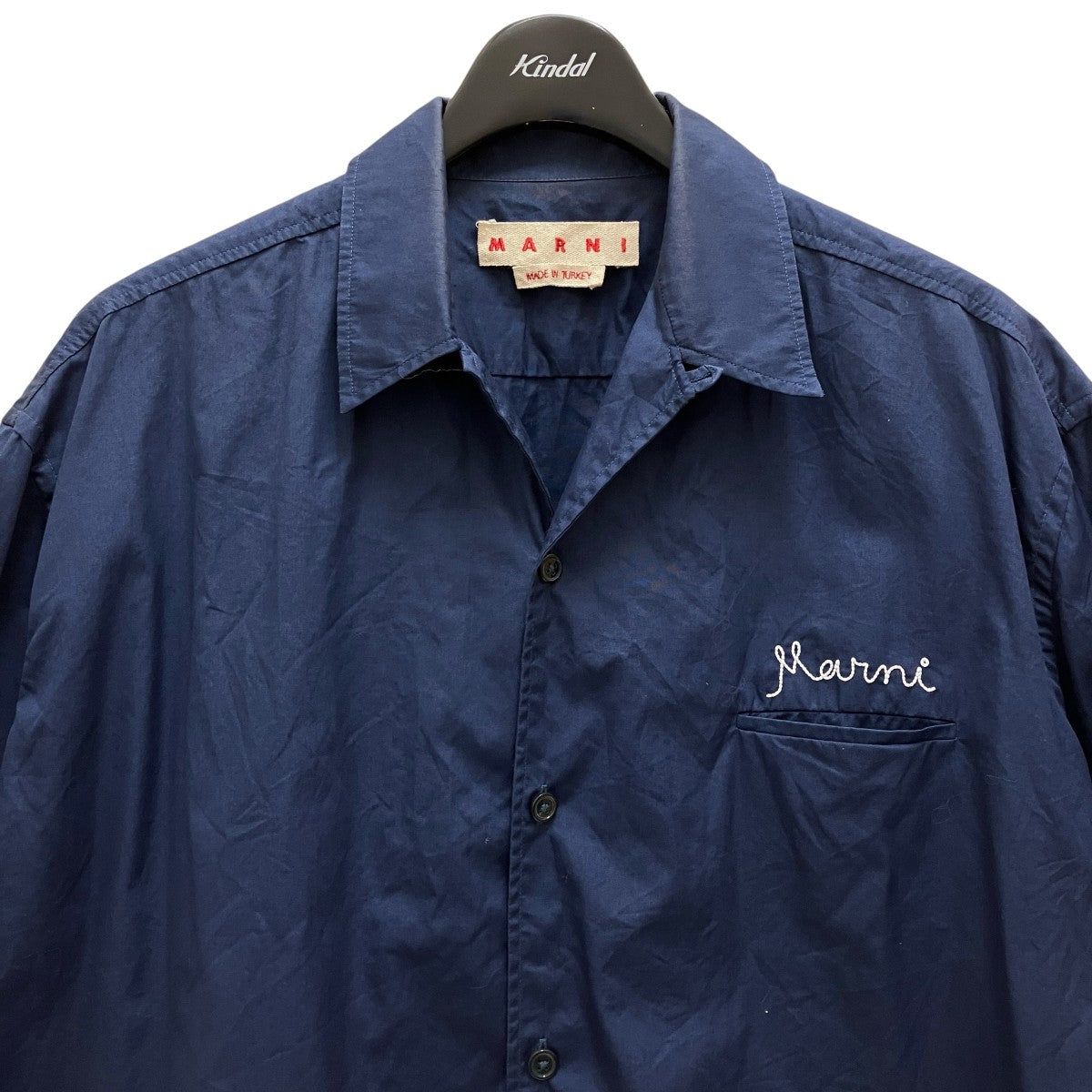 MARNI(マルニ) オーバーサイズ ボーリングシャツ半袖シャツCAMA0383X1