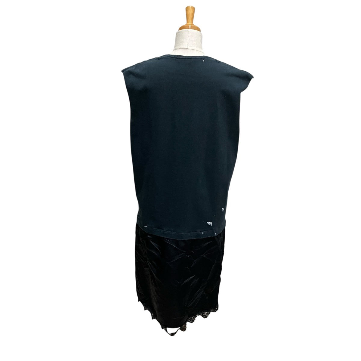 BALENCIAGA(バレンシアガ) ダメージ加工ノースリーブワンピース