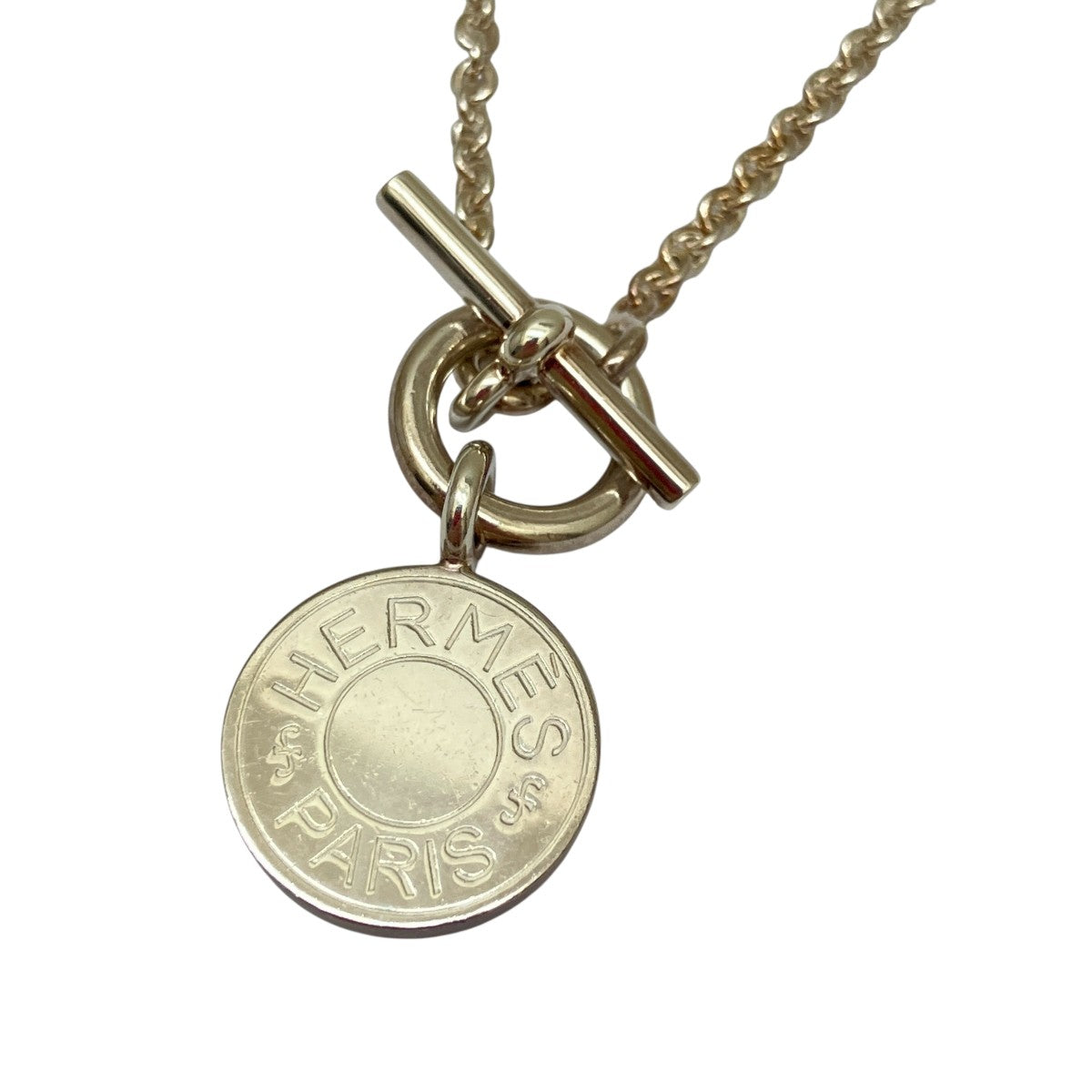 アミュレット エクスリブリス ペンダント エルメス HERMES エルメス ネックレス ペンダント アミュレット H エクス