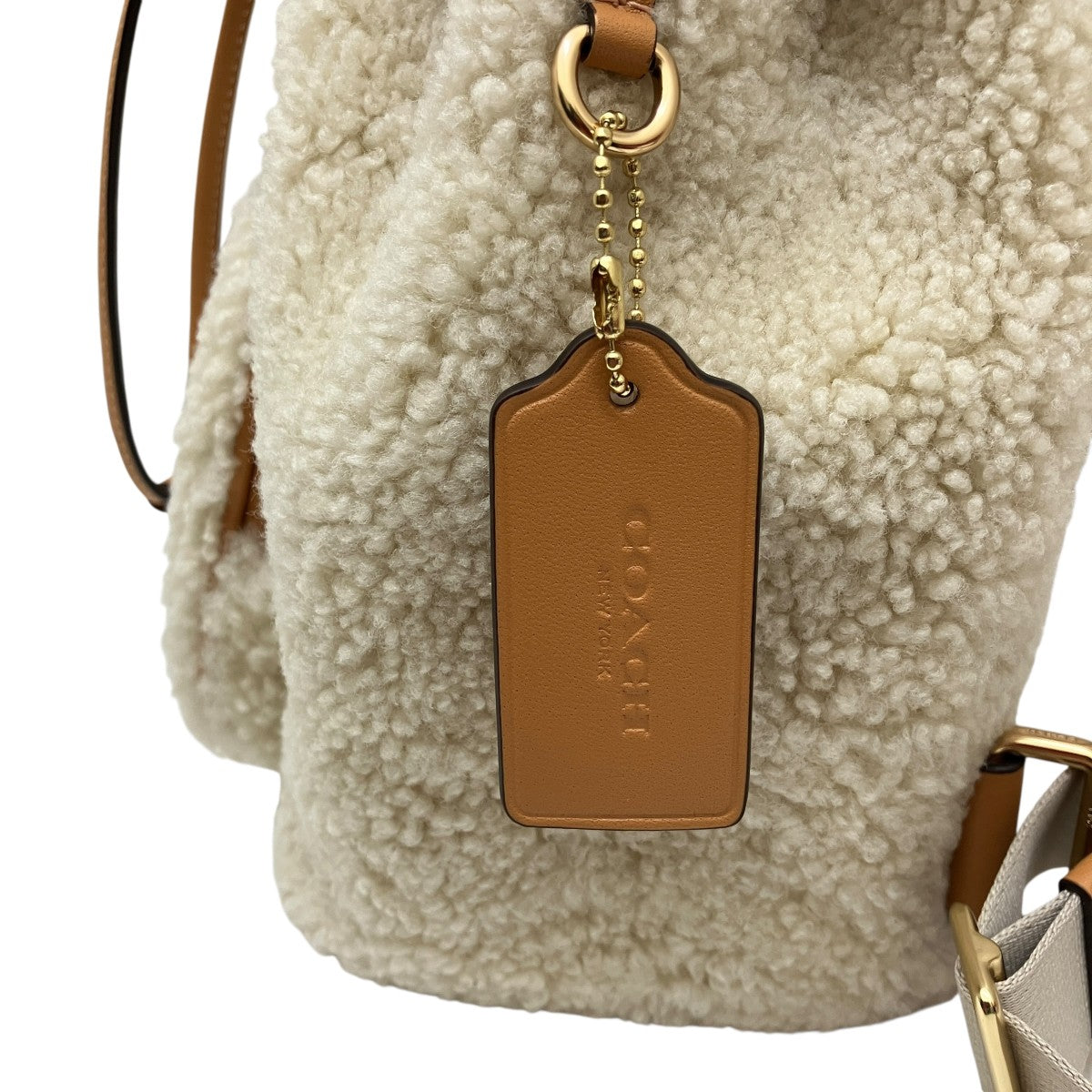 COACH(コーチ) ボアリュックペース バックパックCY661 CY661 ホワイト