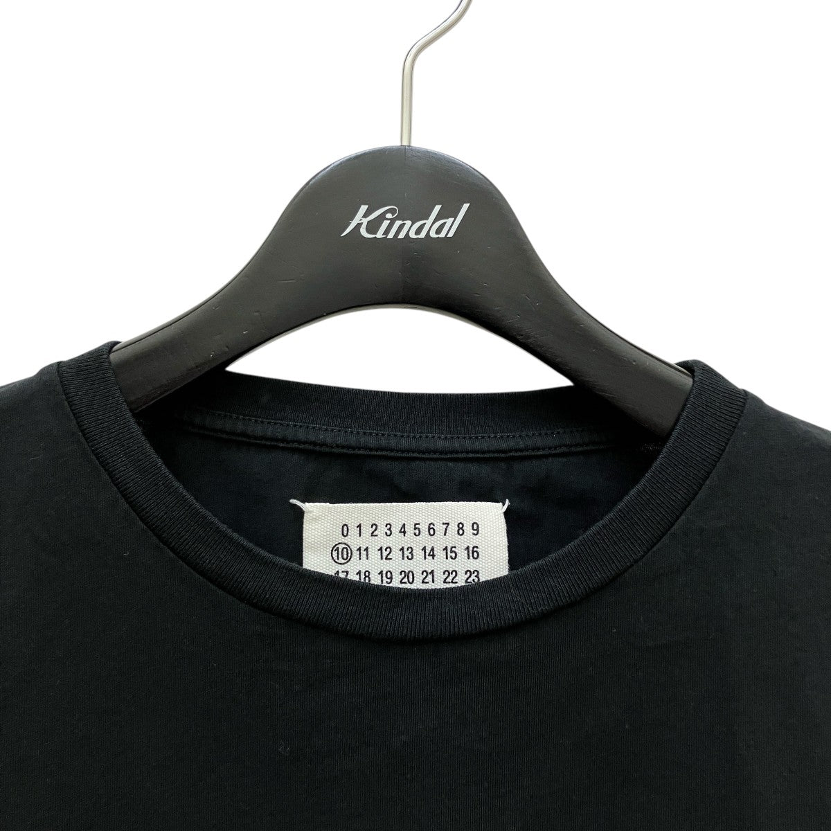 Maison Margiela 黒 Tシャツ　マルジェラ Maison Margiela(メゾンマルジェラ) TシャツS50GC0466 S50GC0466