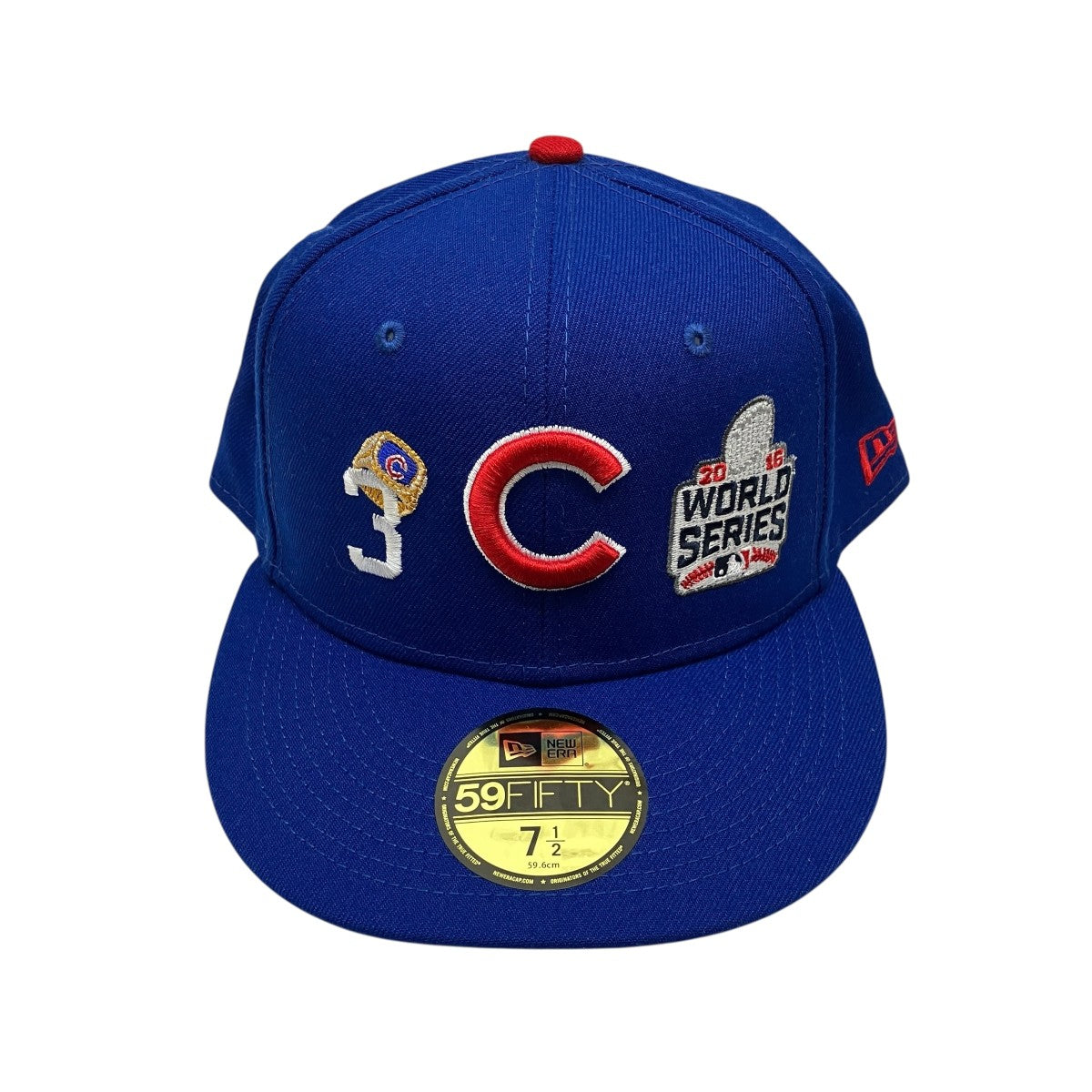 New Era シカゴカブス WORLD SERIESキャップ 古着・中古-1枚目のアイテム画像