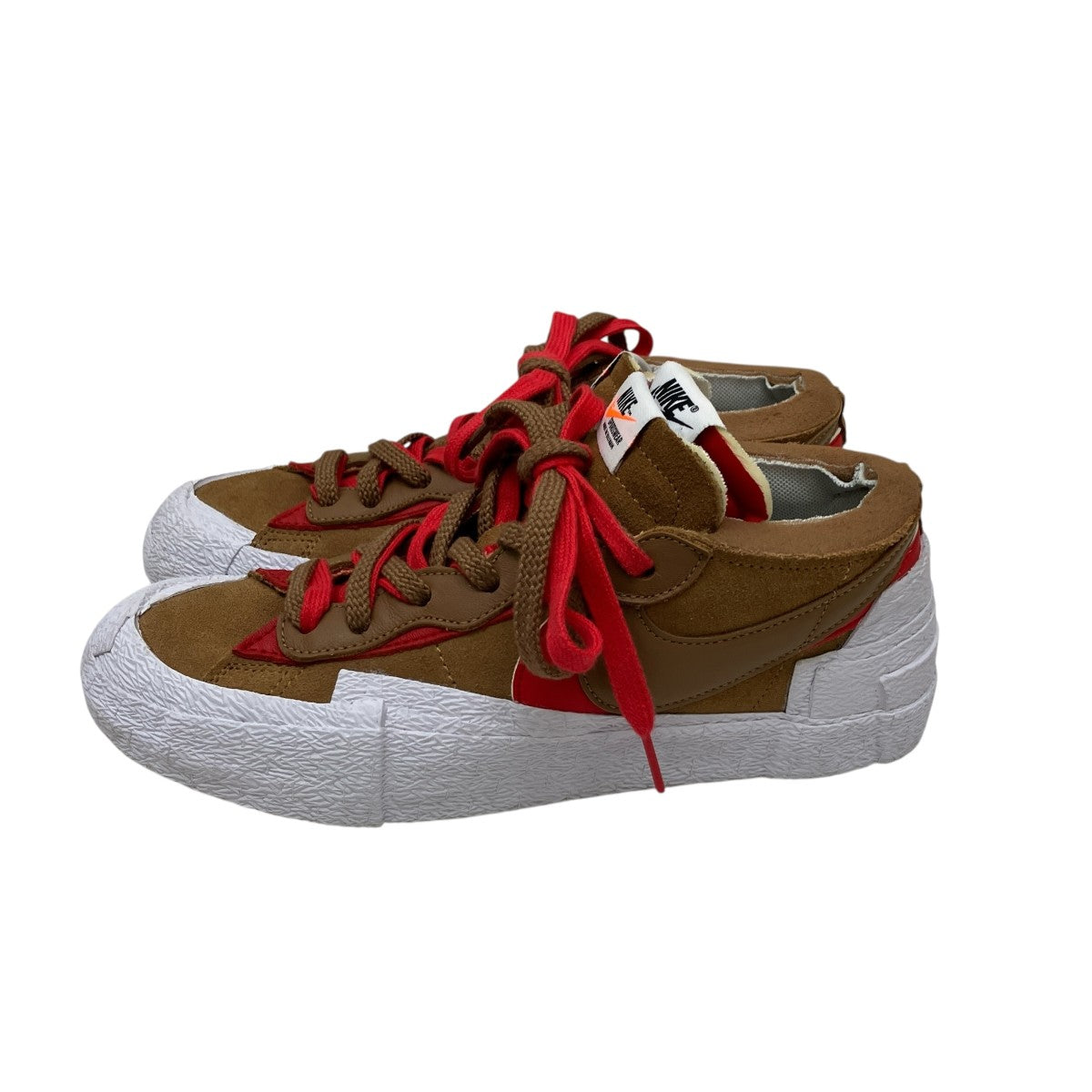 NIKE×sacai BLAZER LOW BRITISH TANスニーカーDD1877-200 DD1877