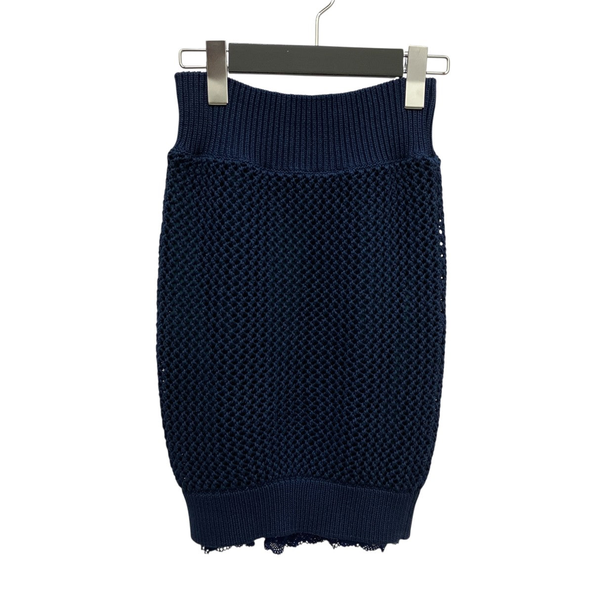 sacai(サカイ) ベルト付ナイロン切替スカート 19-04705 ベージュ