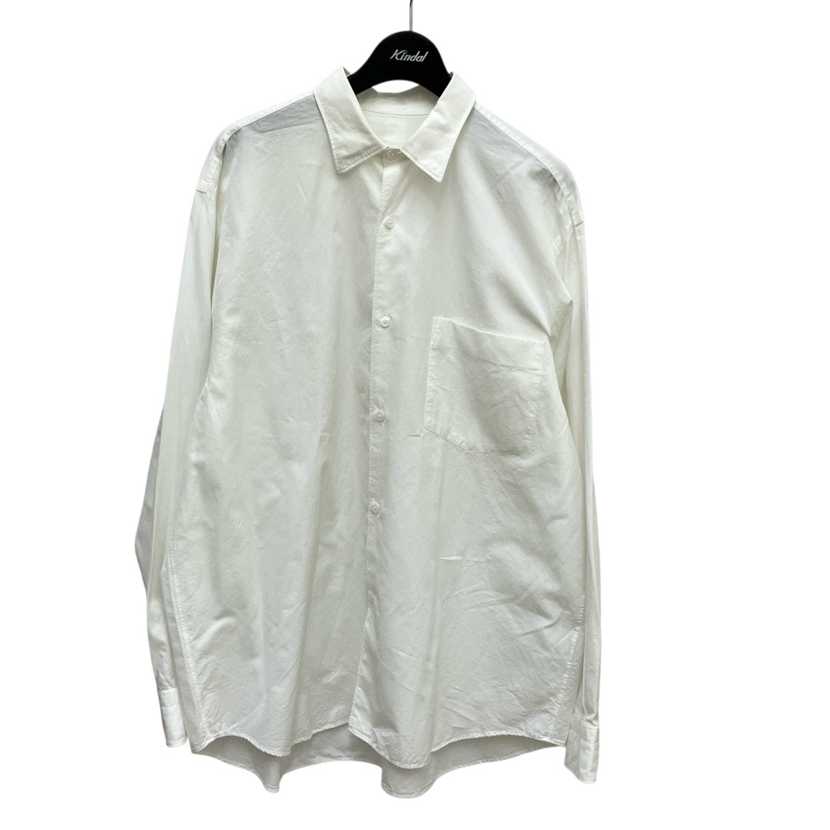 COMOLI(コモリ) 長袖シャツW03-02001 W03-02001 ホワイト サイズ