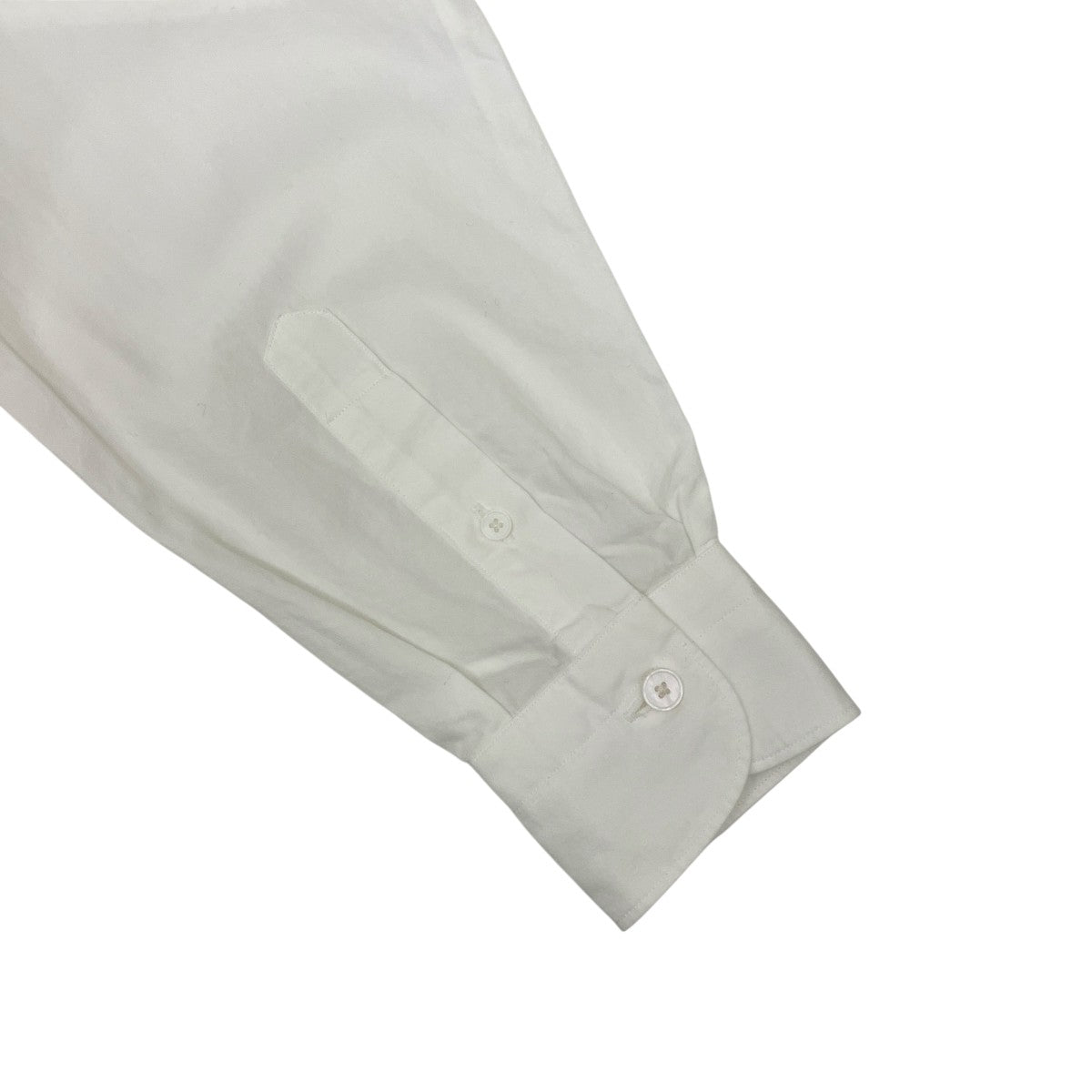COMOLI コモリシャツ　ホワイト 長袖シャツ　サイズ4 COMOLI(コモリ) 長袖シャツW03-02001 W03-02001 ホワイト サイズ