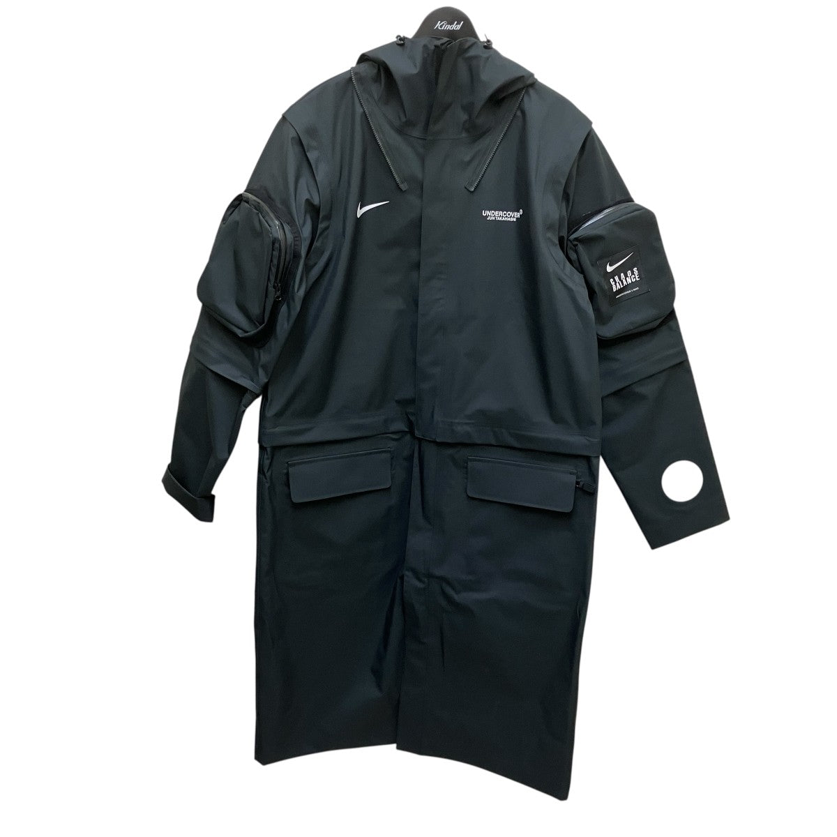 NIKE×UNDERCOVER AS M NRG SR PARK ベスト・袖取外し可能2イン1