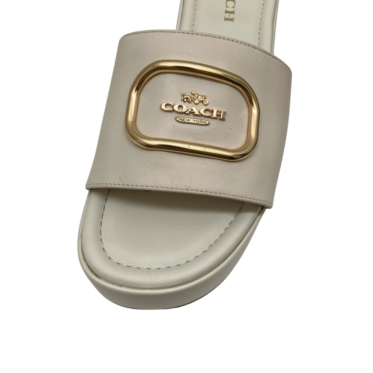 COACH(コーチ) サンダルCI063 CI063 ホワイト サイズ 8｜【公式